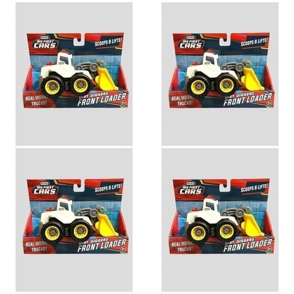 Casepack of 4 Little Tikes My First Cars Dirt Digger Front Loader - Picture 1 of 8